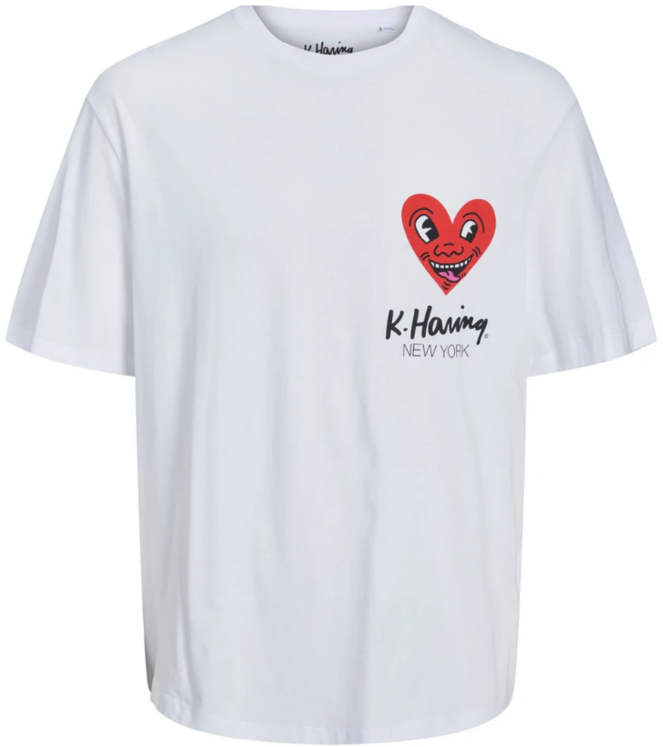 HEARTFORM SS T-SHIRT White×Black S HEARTFORM SS T-SHIRT | HYSFORM™ | VERTICAL GARAGE OFFICIAL