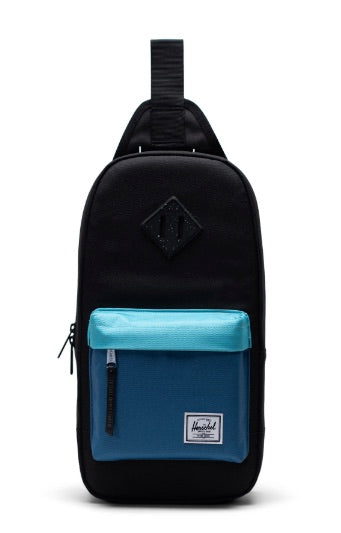 Herschel Heritage Shoulder Bag Black/Blue